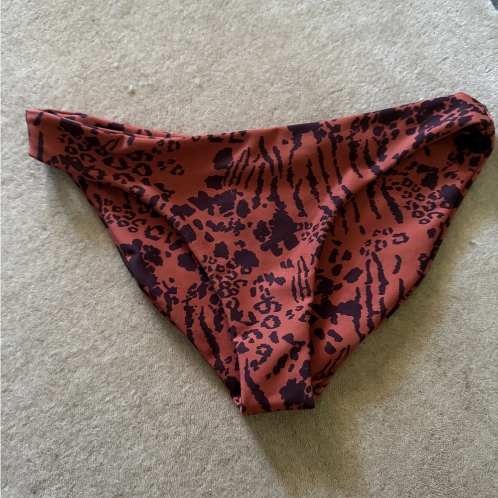 SKATIE Animal Print Bikini Bottom